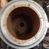 助燃风由低氮燃烧器助燃风入口进入